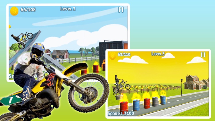 FreeStyle Tricky Stunt Bike 3D Simulator