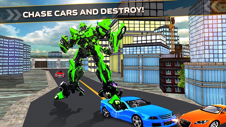 Futuristic Robot Car Simulator