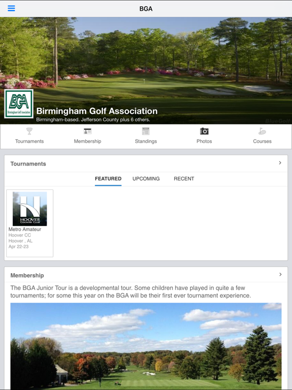 Screenshot #4 pour BGA - Birmingham Golf Assoc