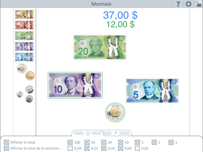 Outils pour l’école  La monnaie