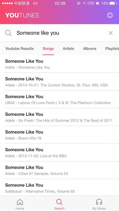 How to cancel & delete YouTunes Music from iphone & ipad 3