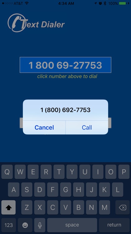 Text Dialer