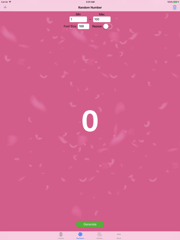 Screenshot #6 pour Nombre Aléatoire - Random All Numbers