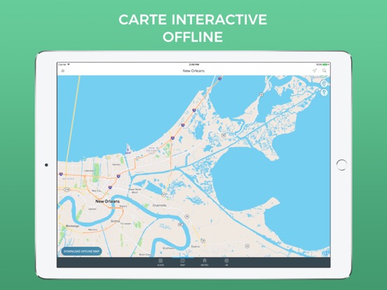 Screenshot #6 pour Nouvelle Orléans Guide Voyage avec Offline Maps