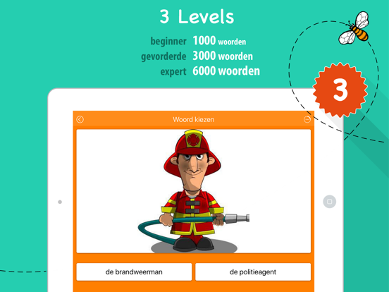 6000 Woorden - Leer Nederlands met FunEasyLearn iPad app afbeelding 3