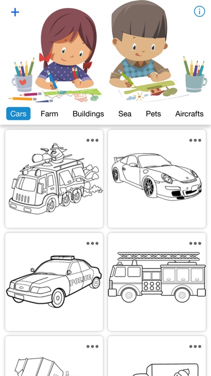 Colorfy Kids - Coloring book for the younger ones