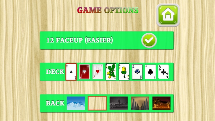 TriPeaks Solitaire card game