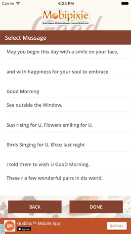 Game screenshot Good Morning eCards & Greetings hack