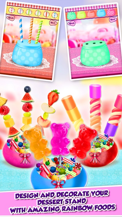 Sweet Gummy Candy Maker Chef! Rainbow Food Fair