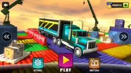 Game screenshot Hard Driving Truck simulator - Dangerous Tracks apk