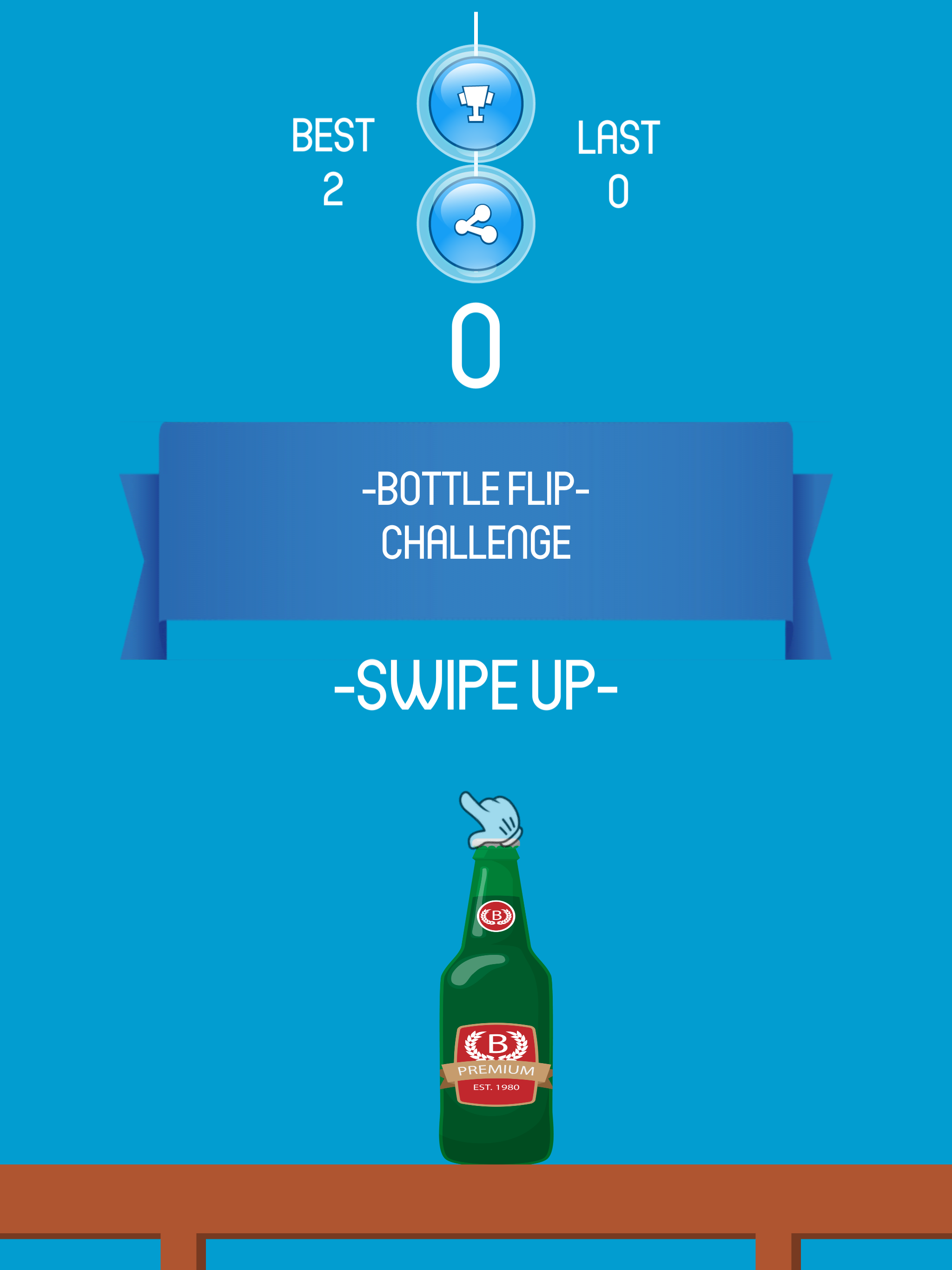 Jumping Beer Bottle Flip