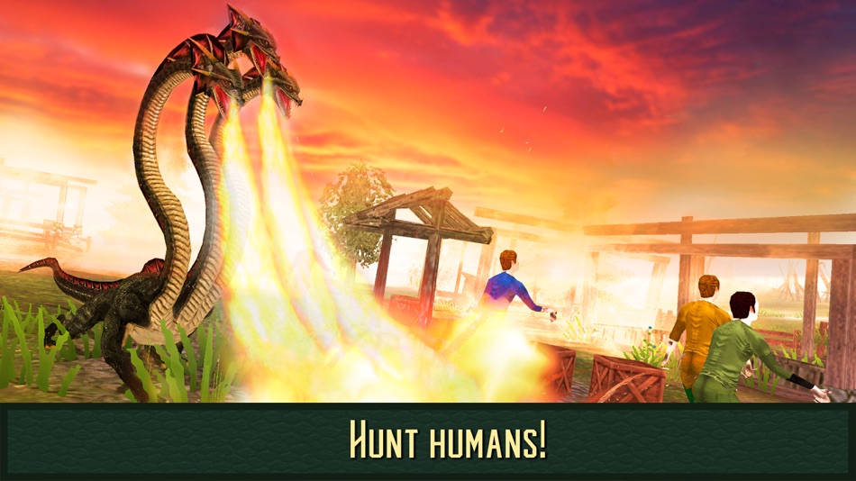 #2. Hydra Monster Snake Simulator 3D (iOS) 由: Tayga Games OOO