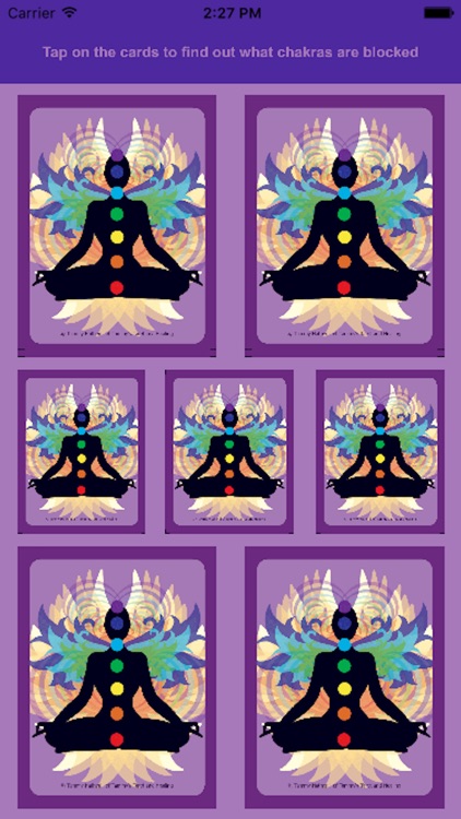 Reiki Chakra Cards