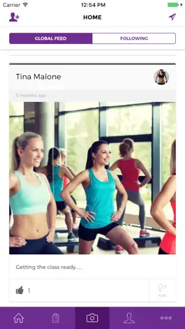 Game screenshot GymFit: The fitness social network. mod apk