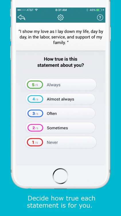 LDS Fathers Self Evaluation Tool - Lite screenshot-3
