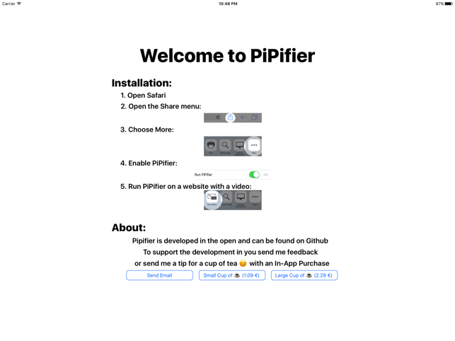 PiPifier - PiP for every web video