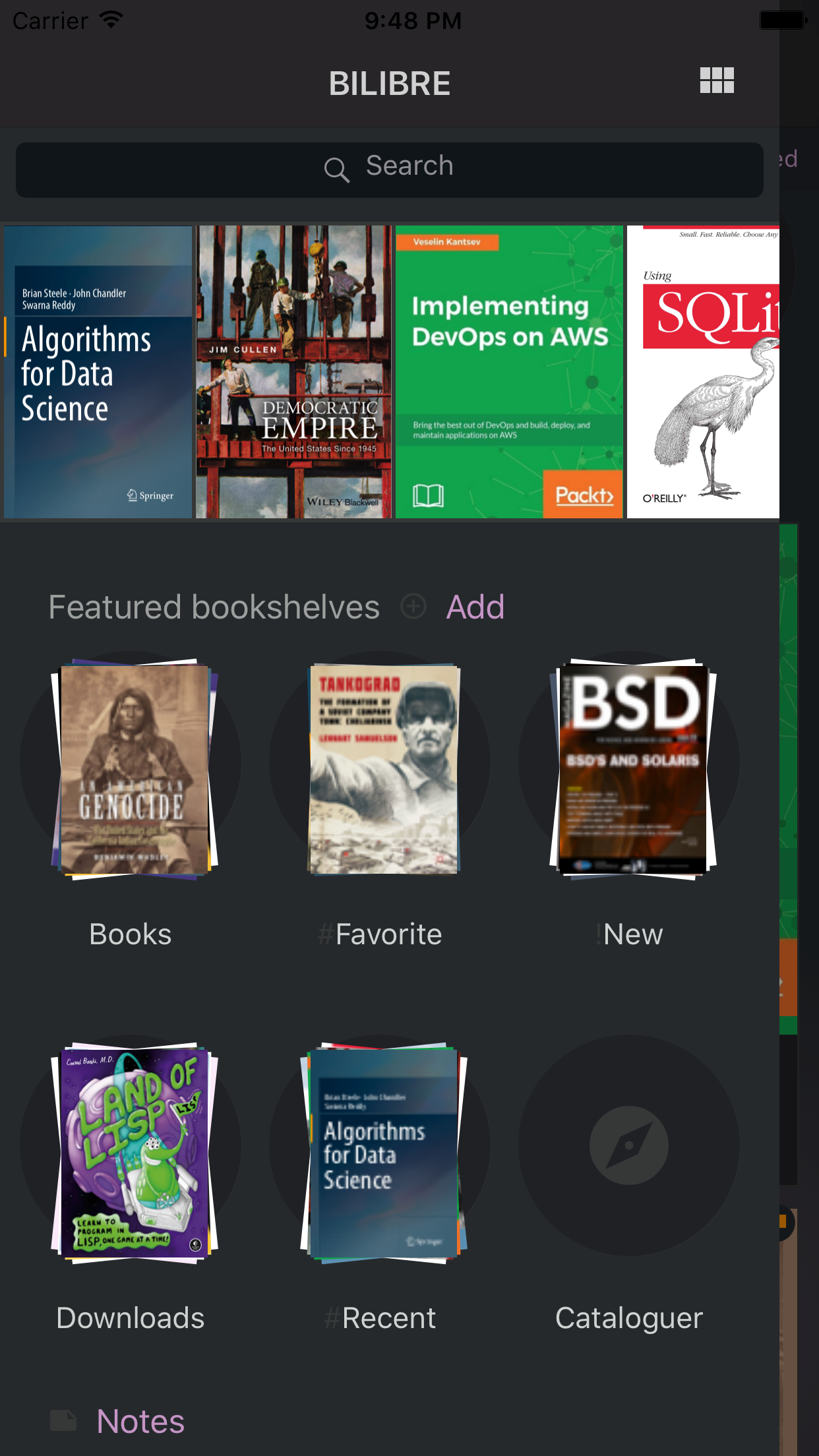BiLibre DjVu and PDF Reader screenshot 5