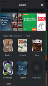 BiLibre DjVu and PDF Reader screenshot