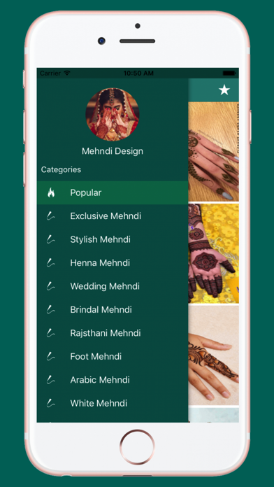 Screenshot #1 pour Stylish Mehndi Design