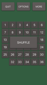 Number Sliding Puzzle screenshot