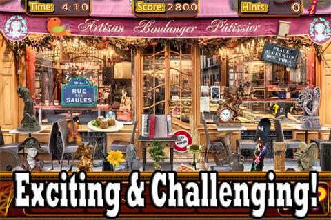 Hidden Objects Paris Adventure Object Time Puzzle screenshot 4