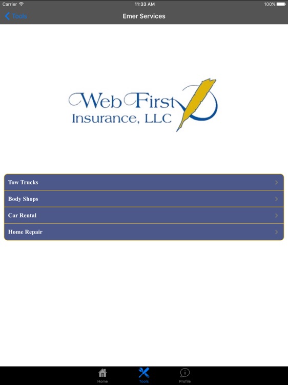 WebFirst Insurance HD screenshot-4