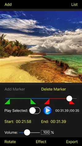 Game screenshot Video Edit - Trim Rotate Effect Cut Editor Lite mod apk