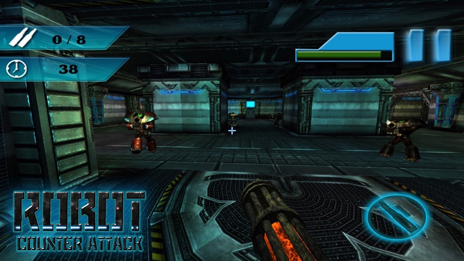#2. Robot Counter Attack (iOS) Podle: Atif Mumtaz