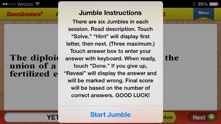 SAT Biology E/M Prep Flashcards Exambusters screenshot-4