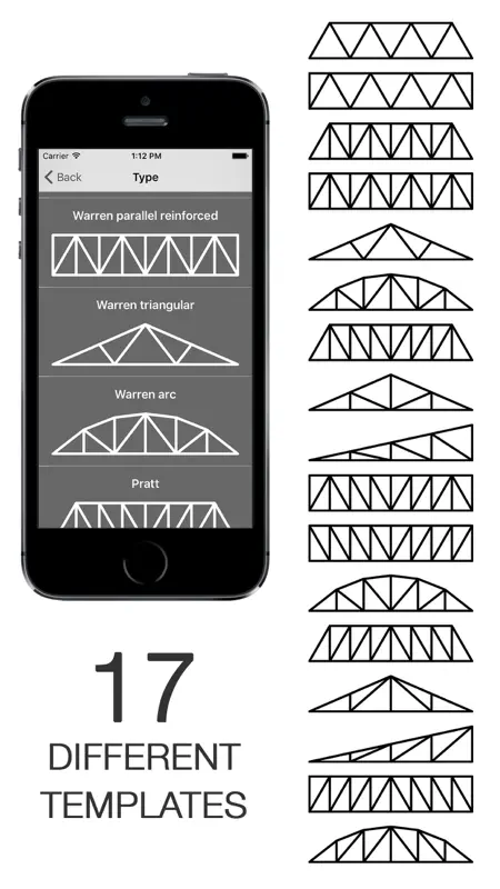Truss Calculator / Cálculo de cerchas screenshot 1 of 4