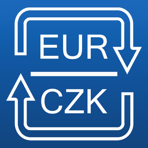 Euro / Česká koruna - kalkulačka měn icon