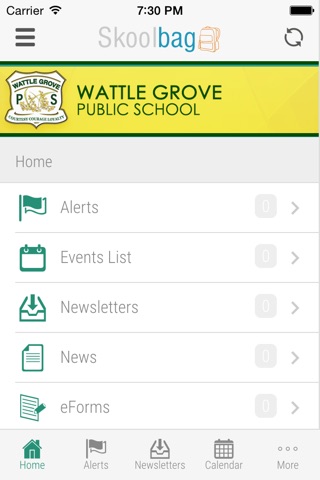 Wattle Grove Public School - Skoolbag screenshot 2