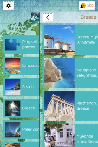 Puzzles - breathtaking sceneries - náhled