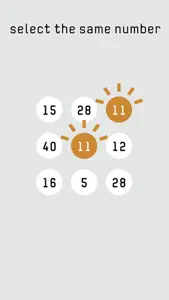 Number Match - brain&puzzle game screenshot #2 for iPhone