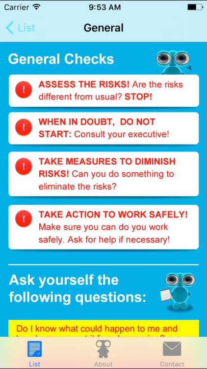 LMRA Last Minute Risk Analysis