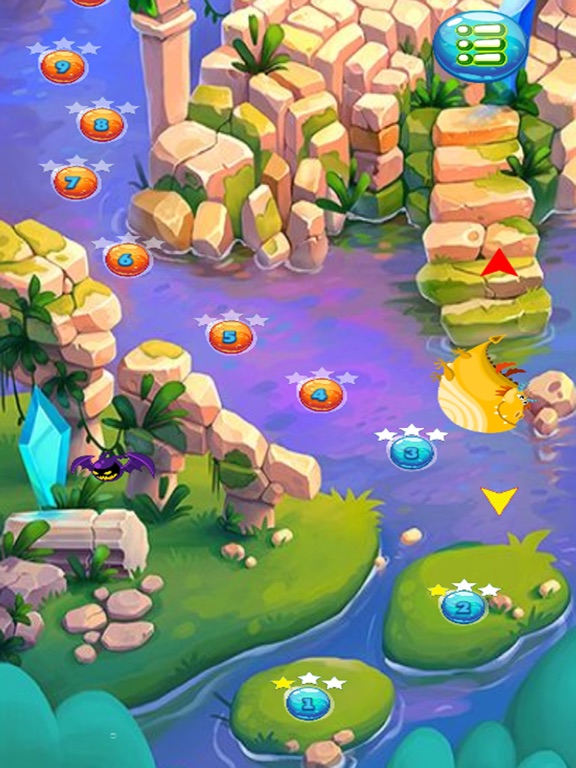 Sharks and friends Match 3 puzzle game iPad screenshot
