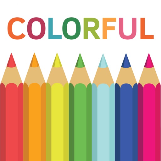 Colorful: Coloring Book for Adults Icon