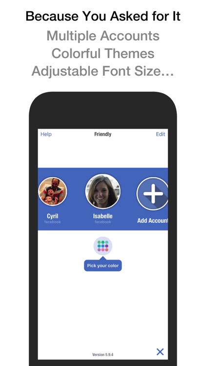 Friendly Plus for Facebook screenshot-4