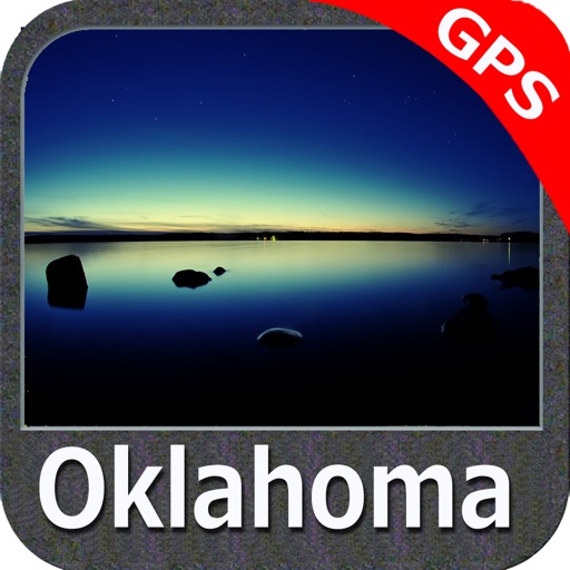 Oklahoma lakes - fishing GPS charts navigator icon