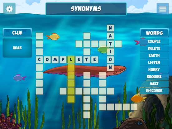 Screenshot #6 pour Island Crossword Puzzle Fun