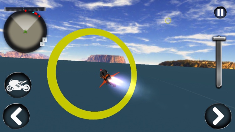 Flying Motorbike Stunt Simulation 3D