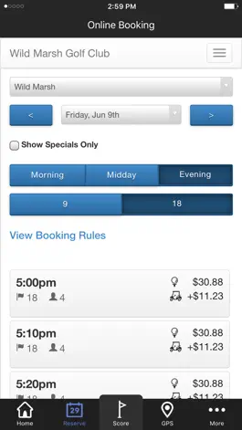 Game screenshot Wild Marsh Golf Club - GPS and Scorecard hack