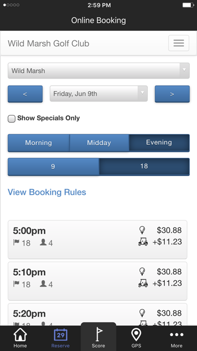 Screenshot #3 pour Wild Marsh Golf Club - GPS and Scorecard
