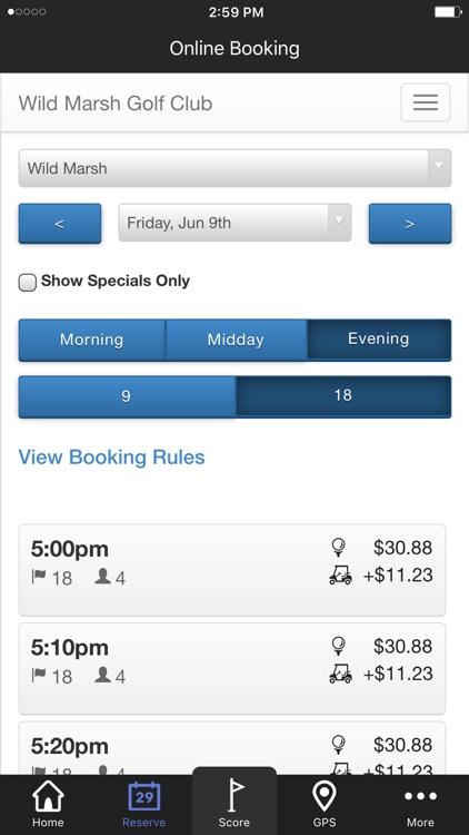Wild Marsh Golf Club - GPS and Scorecard