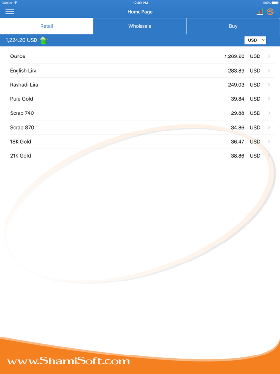 Screenshot #4 pour Gold Price By ShamiSoft