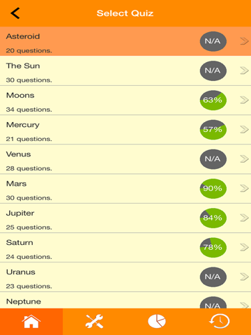 Solar System Quizzes screenshot 2