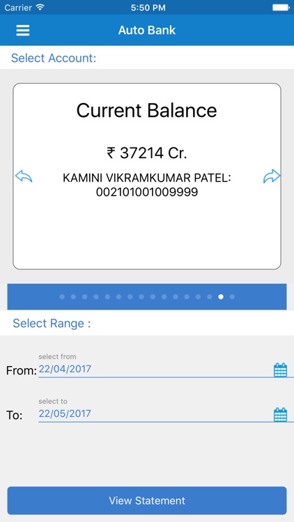 Auto Bank Mobile App