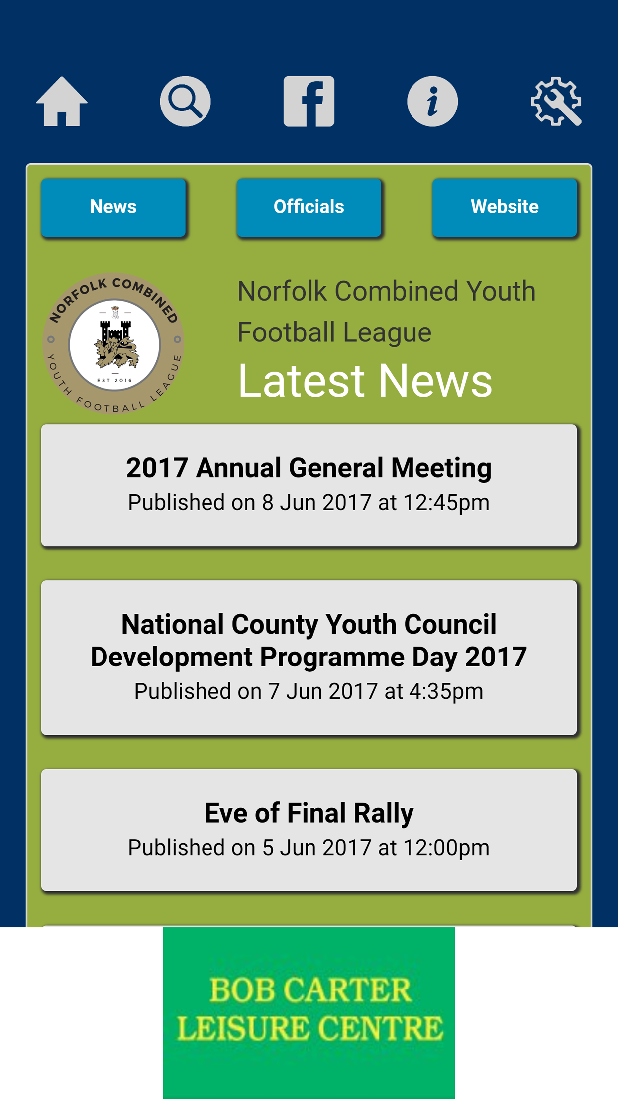 NCYFL Pitch Finder