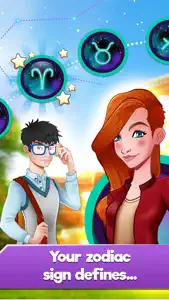 Star Crossed Ep.1 - Zodiac Interactive Story Game screenshot #1 for iPhone