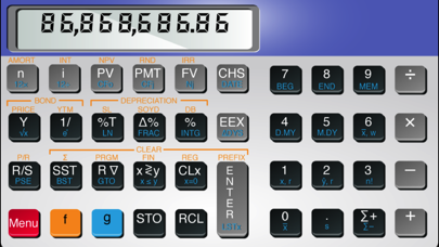 12C Calculator Financial RPN - Cash Flow Analysis Screenshot